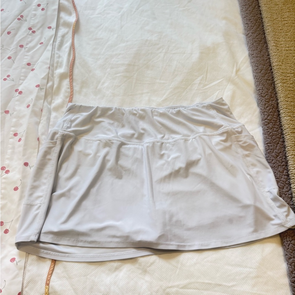 White Tennis Skirt